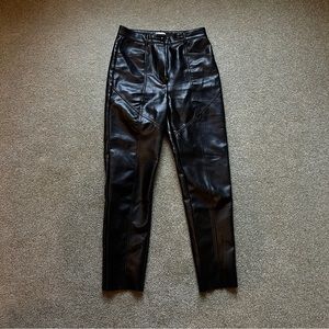 Aritzia Wilfred Rebel vegan leather pants